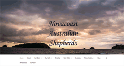 Desktop Screenshot of novacoastaussies.ca
